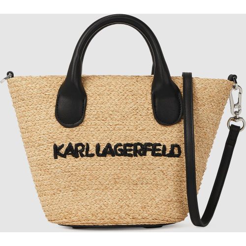 Petit Sac De Plage En Raphia K/essential, , , Taille: One Size - Karl Lagerfeld - Modalova