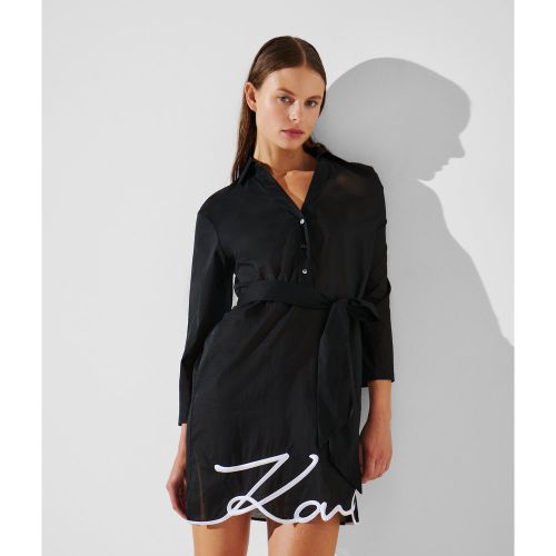 Robe-chemise De Plage K/signature, , , Taille: S - Karl Lagerfeld - Modalova