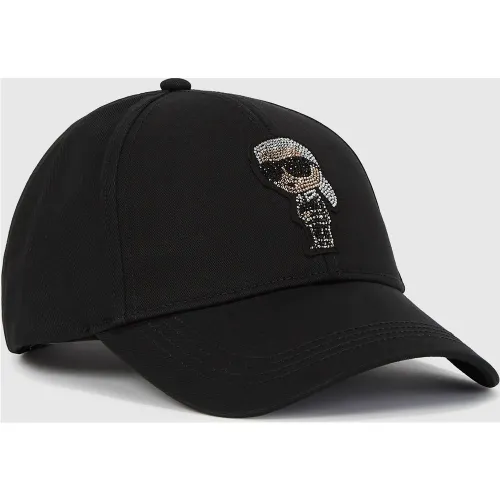 Casquette À Strass Ikon, , , Taille: One Size - Karl Lagerfeld - Modalova