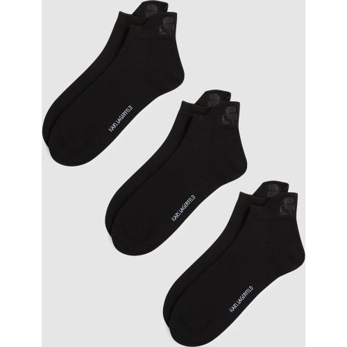 Chaussettes Courtes Kameo – Lot De 3, , , Taille: 39-42 - Karl Lagerfeld - Modalova