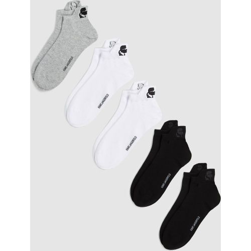 Chaussettes Courtes Kameo – Lot De 5, , //, Taille: 39-42 - Karl Lagerfeld - Modalova