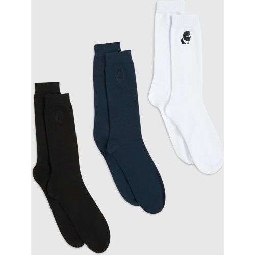 Chaussettes Kameo - Lot De 3, , --, Taille: 39-42 - Karl Lagerfeld - Modalova