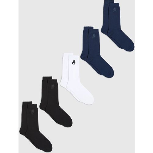 Chaussettes Kameo – Lot De 5, , --, Taille: 43-46 - Karl Lagerfeld - Modalova