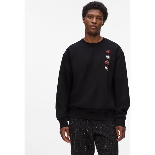 Sweat-shirt À Imprimé Ikon, , , Taille: Xs - Karl Lagerfeld - Modalova