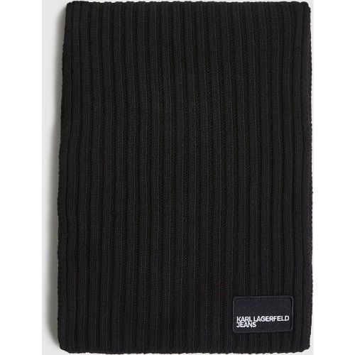 Écharpe Avec Écusson À Logo, , , Taille: One Size - KL Jeans - Modalova