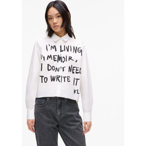 Chemise Avec Citation De Karl, , , Taille: Xs - KL Jeans - Modalova