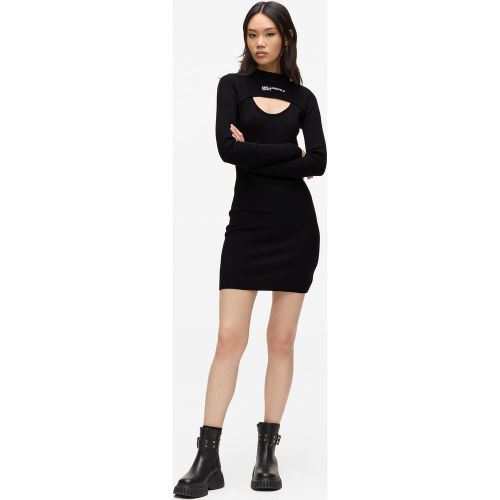 Robe Tricotée Avec Découpes, , , Taille: S - KL Jeans - Modalova