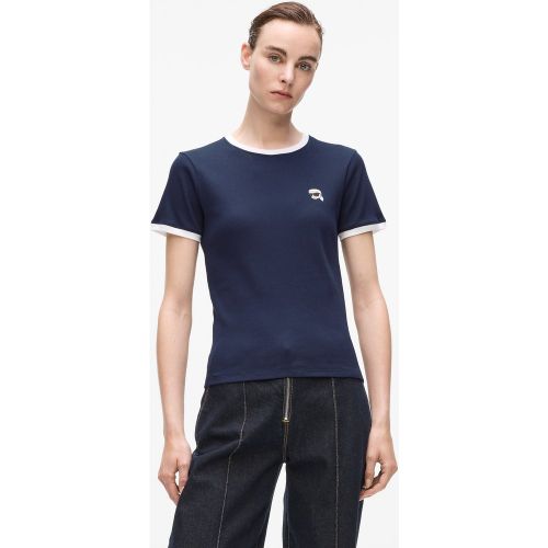T-shirt Ikon À La Coupe Ajustée, , , Taille: Xs - Karl Lagerfeld - Modalova