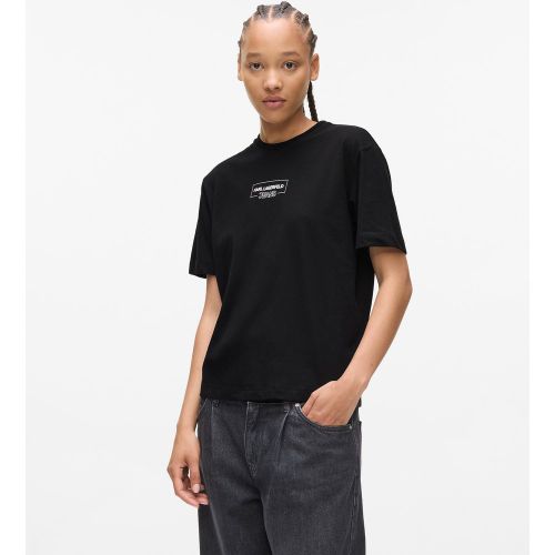 T-shirt Avec Logo Contrastant, , , Taille: Xs - KL Jeans - Modalova