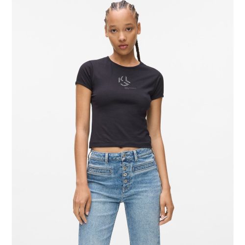 T-shirt Monogram Orné De Clous, , , Taille: L - KL Jeans - Modalova