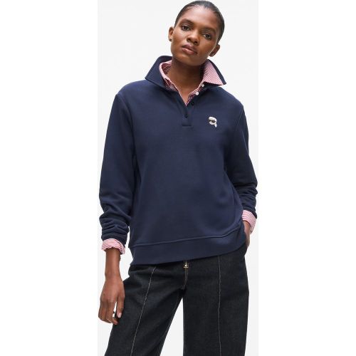 Polo À Manches Longues Ikon, , , Taille: Xs - Karl Lagerfeld - Modalova