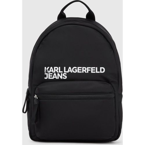 Sac À Dos En Nylon Avec Logo, , , Taille: One Size - KL Jeans - Modalova