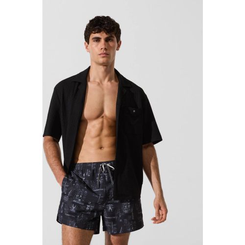 Chemise De Plage Texturée, , , Taille: Xs - Karl Lagerfeld - Modalova