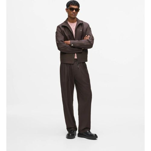Pantalon Droit En Mélange De Laine, , , Taille: Xs - Karl Lagerfeld - Modalova