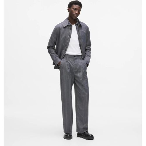Pantalon En Mélange De Laine À Rayures Fines, , , Taille: 46 - Karl Lagerfeld - Modalova