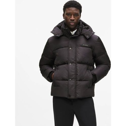 Veste Matelassée Courte À Capuche, , , Taille: Xs - Karl Lagerfeld - Modalova