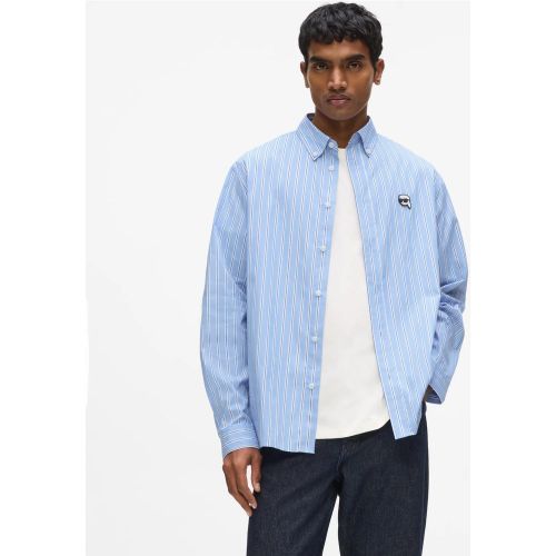 Chemise Décontractée À Rayures Ikon, , , Taille: Xs - Karl Lagerfeld - Modalova