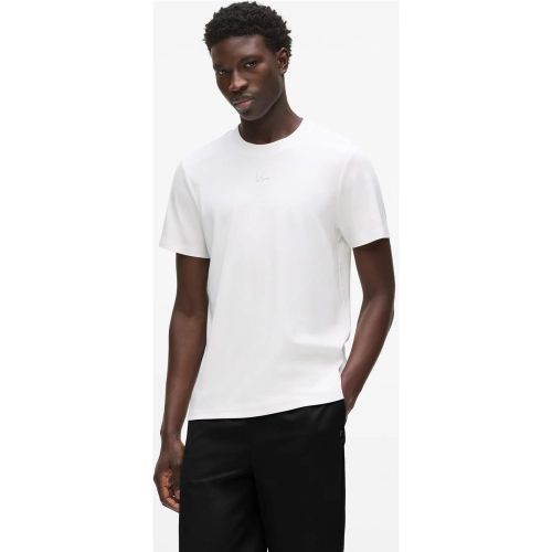 T-shirt En Mélange Modal Monogram, , , Taille: Xs - Karl Lagerfeld - Modalova