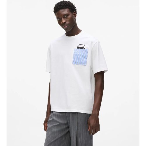 T-shirt À Poche Avec Motif Ikon, , , Taille: Xs - Karl Lagerfeld - Modalova