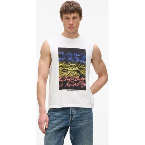 Débardeur Karl Love Letter, , , Taille: Xs - KL Jeans - Modalova