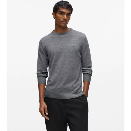 Pull À Col Rond En Laine Mérinos, , , Taille: Xs - Karl Lagerfeld - Modalova