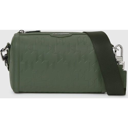 Sac Mini Baril En Cuir K/loom, , , Taille: One Size - Karl Lagerfeld - Modalova