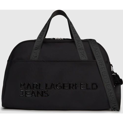 Sac De Sport En Nylon À Logo, , , Taille: One Size - KL Jeans - Modalova