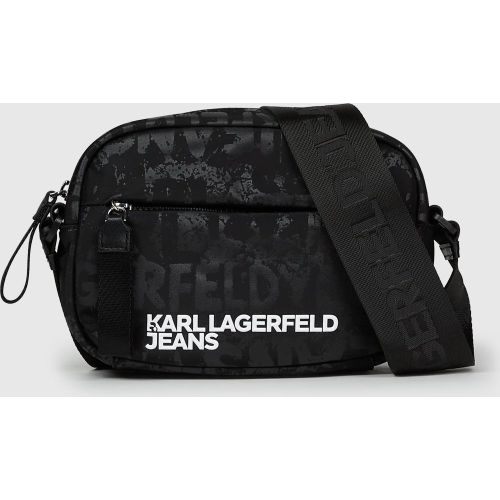 Sac Caméra En Nylon À Bandoulière Et Imprimé Graphique, , - , Taille: One Size - KL Jeans - Modalova