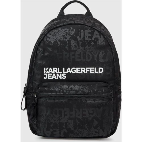 Sac À Dos Graphique En Nylon, , - , Taille: One Size - KL Jeans - Modalova
