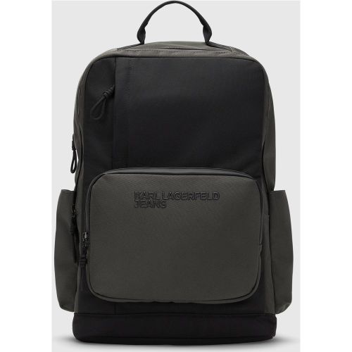 Sac À Dos À Empiècements Contrastés Pour Tous Les Jours, , , Taille: One Size - KL Jeans - Modalova