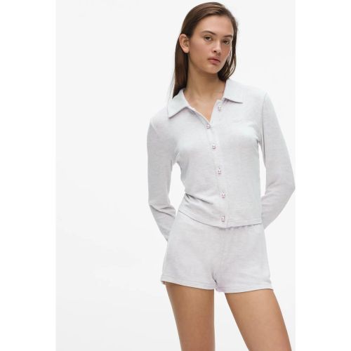 Cardigan Loungewear Orné De Perles Fantaisie, , , Taille: Xs - Karl Lagerfeld - Modalova