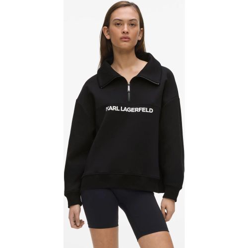 Sweat-shirt Athleisure Avec Fermeture À Demi-zip Et Logo, , , Taille: Xs - Karl Lagerfeld - Modalova
