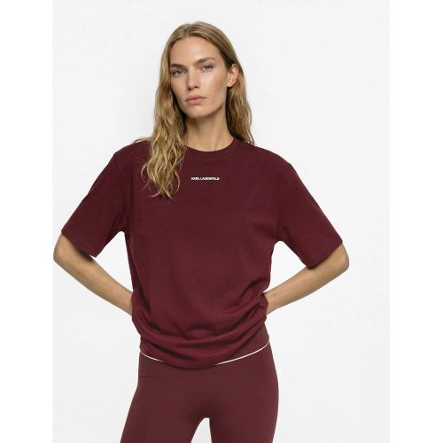T-shirt Athleisure À Logo, , , Taille: Xs - Karl Lagerfeld - Modalova