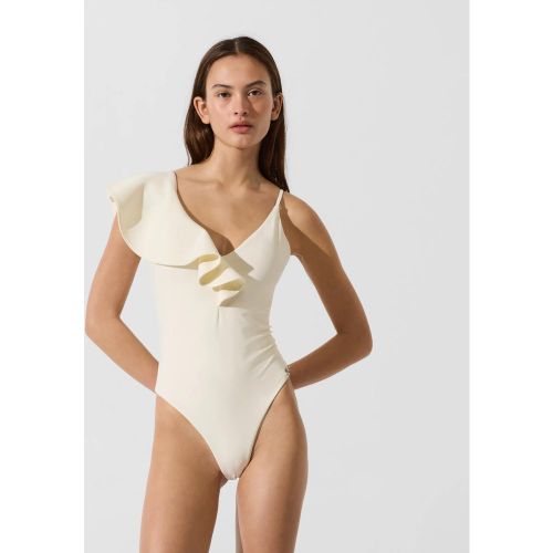 Maillot De Bain À Volants Signature, , , Taille: Xs - Karl Lagerfeld - Modalova
