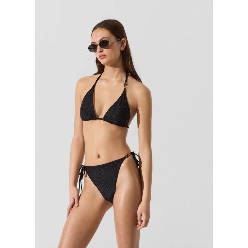 Bas De Bikini Échancré À Strass, , , Taille: Xs - Karl Lagerfeld - Modalova