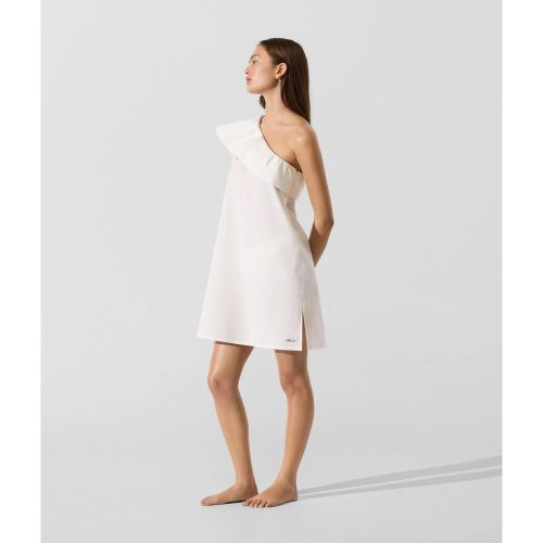 Robe De Plage Signature À Volant, , , Taille: Xs - Karl Lagerfeld - Modalova