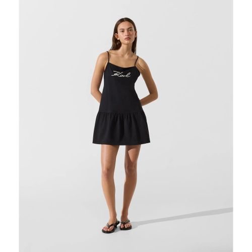 Mini-robe De Plage En Jersey Signature, , , Taille: Xs - Karl Lagerfeld - Modalova