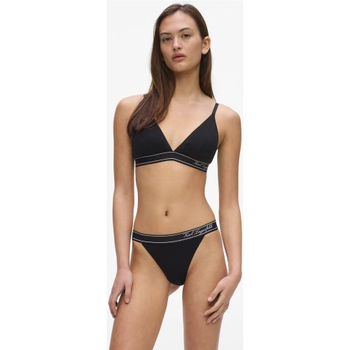Bralette Triangle À Passepoil, , , Taille: Xs - Karl Lagerfeld - Modalova