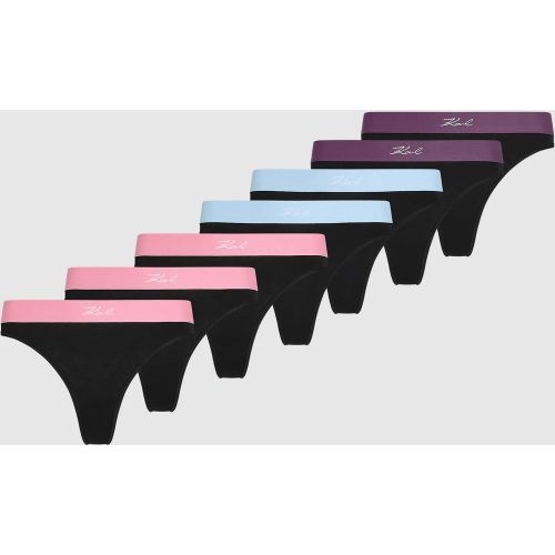 String Signature – Lot De 7, , --, Taille: Xs - Karl Lagerfeld - Modalova