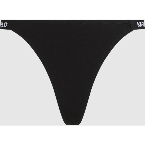 String Échancré À Logo, , , Taille: Xs - Karl Lagerfeld - Modalova