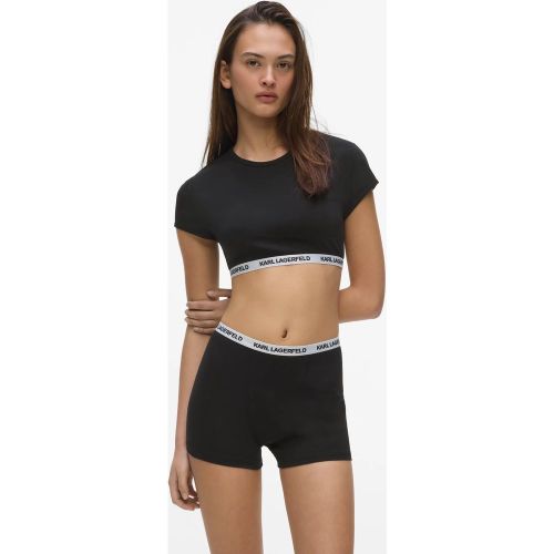Crop Top À Logo, , , Taille: Xs - Karl Lagerfeld - Modalova