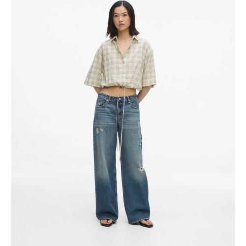 Jeans Décontracté Taille Mi-haute D’aspect Usé, , , Taille: 2530 - KL Jeans - Modalova