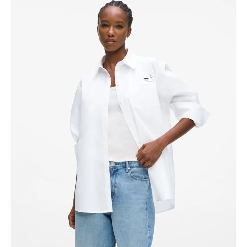 Chemise Ikon Choupette En Popeline, , , Taille: 38 - Karl Lagerfeld - Modalova