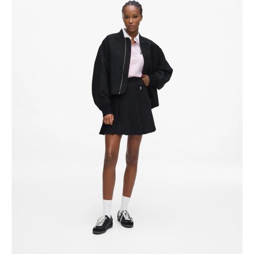Jupe Plissée En Bouclé Ikon, , , Taille: 40 - Karl Lagerfeld - Modalova