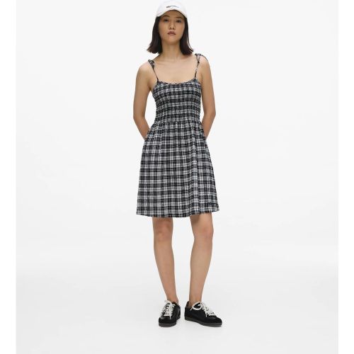 Robe À Bretelles À Carreaux, , Petit Motif À Carreaux Noirs Et Blancs, Taille: Xs - KL Jeans - Modalova