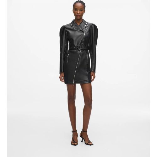 Robe Esprit Motard En Simili-cuir, , , Taille: 38 - Karl Lagerfeld - Modalova