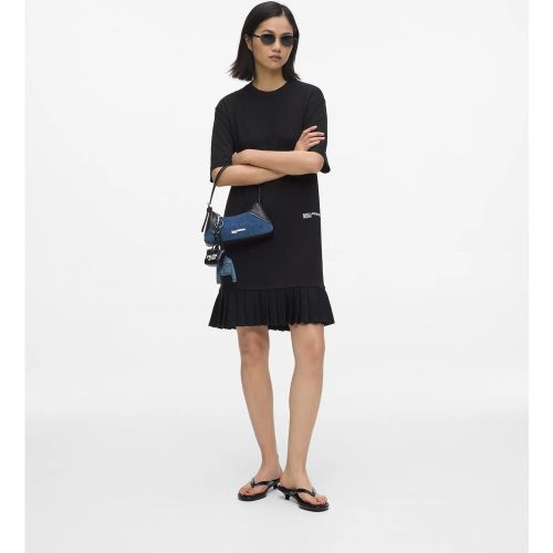 Robe T-shirt À Ourlet Plissé, , , Taille: Xs - KL Jeans - Modalova