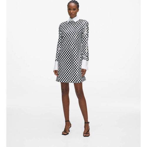 Mini Robe À Sequins Motif Damier, , /, Taille: 38 - Karl Lagerfeld - Modalova