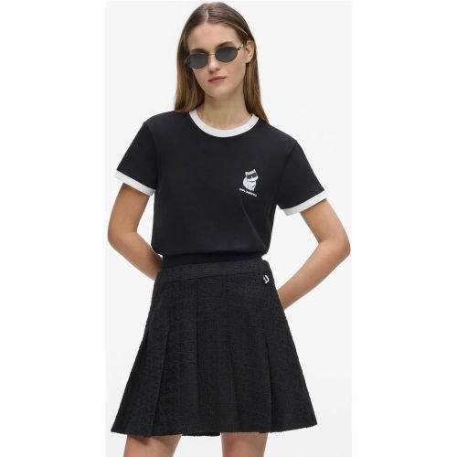 T-shirt Ikon Choupette À La Coupe Ajustée, , , Taille: Xs - Karl Lagerfeld - Modalova