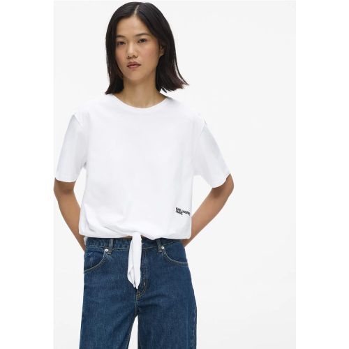 T-shirt Avec Cravate, Coupe Ajustée, , , Taille: Xs - KL Jeans - Modalova